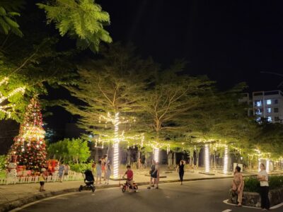 sự kiện giáng sinh tại an phú center point