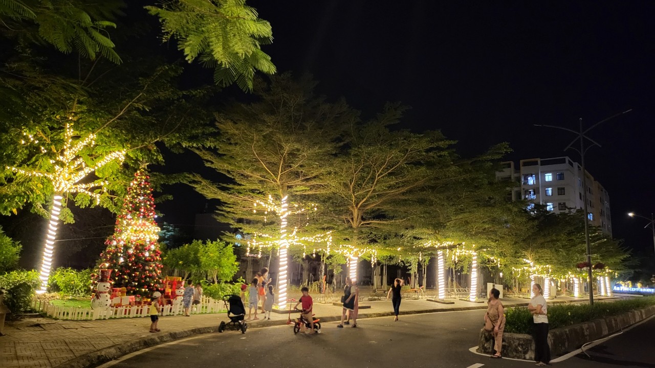 sự kiện giáng sinh tại an phú center point